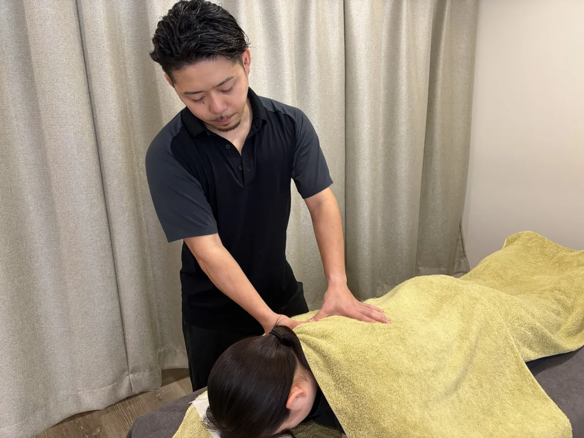 院長の施術